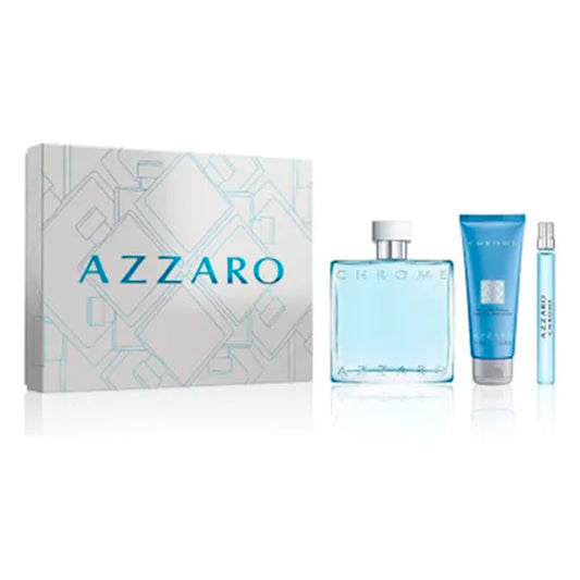 AZZARO CHROME EDT 100ml+10ml+SHOWER GEL