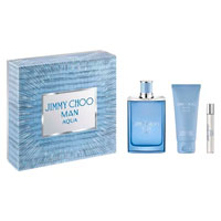JIMMY CHOO MAN AQUA EDT + SHOWER GEL 100ml + 7.5ml
