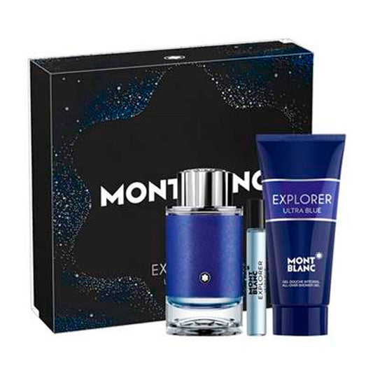 MONTBLANC U.BLUE 100ml + SHOWER GEL 100ml + 7.5ml